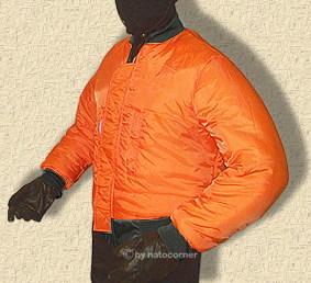 Since 1960, the MA-1 jacket was made reversible and added a bright Indian Orange lining.