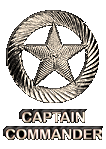 Badge -captain commander -silver edition
