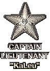 Badge -captain lieutennat-silver edition