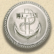 RARE SPECIAL: orig. german navy -mil.spec.button- ful metal, silver coloured